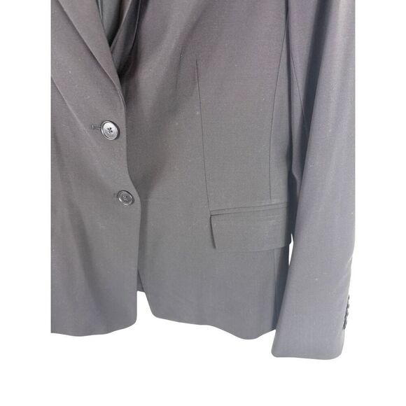 Ann Taylor Black All Season Wool Blazer- size 8 - Picture 3 of 6